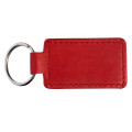 Leeman Tuscany PU Leather Rectangle Keychain