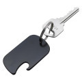 Dog Tag Bottle Opener Key Ring