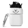 MopToppers. Silicone Earbud Case With Carabiner.