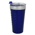 16 OZ. RIPPLE EFFECT STAINLESS STEEL TUMBLER