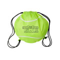 Game Time! Tennis Ball Drawstring Bag.