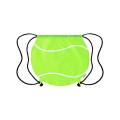 Game Time! Tennis Ball Drawstring Bag.