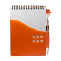 Two-Tone Jotter with MopTopper™ Stylus Pen