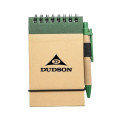 Recycled Flip-up Notepad/Pen