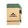 Recycled Flip-up Notepad/Pen