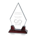 Sunrise Award - Starfire/Rosewood 8.75"
