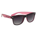 Two-Tone Translucent Malibu Sunglasses