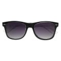 Two-Tone Translucent Malibu Sunglasses