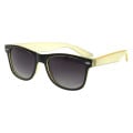 Two-Tone Translucent Malibu Sunglasses