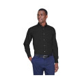 Harriton® Men's Easy Blend™ Long-Sleeve Twill Shirt with ...