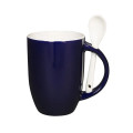 12 oz. Dapper Ceramic Mug With Spoon.