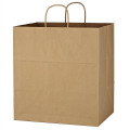 Kraft Paper Brown Shopping Bag - 14" x 15"
