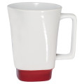 16 oz. Stoneware Mug with Square Color Base