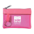 Translucent Zippered Coin Pouch