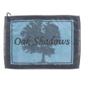 100% Cotton Jacquard Woven Golf Towel w/Carabiner