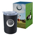 2-In-1 Copper Insulated Beverage Holder And Tumbler With Custom Box