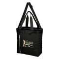 Quilted Slim Line Kooler Tote Bag