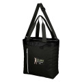 Quilted Slim Line Kooler Tote Bag