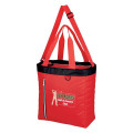 Quilted Slim Line Kooler Tote Bag