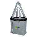 Quilted Slim Line Kooler Tote Bag