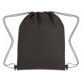 Crosshatch Non-Woven Drawstring Bag