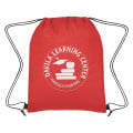 Crosshatch Non-Woven Drawstring Bag