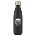 16 Oz. Matte Black Swiggy Stainless Steel Bottle