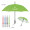 46" Arc Stripe Accent Panel Umbrella