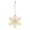 Wood Ornament - Snowflake