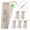 3-Pack Stainless Straw Kit with Cotton Pouch
