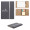 Woodgrain Padfolio With Sticky Notes And Flags
