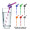 GreenPaxx® Tie-Dye Cool Straw™ With Clipster