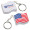 US Flag Stress Reliever Key Chain