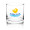 Clear Libbey® 8 oz heavy base whiskey glass