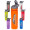 22 oz. Plastic Sports Water Bottles with Flip Lid