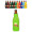 Zipper Beer Bottle Insulator