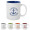 11 Oz. Pop Of Color Engraved Mug