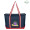 Large Cotton Canvas Admiral Tote Bag