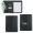 Leather Look 8 ½" x 11" Zippered Portfolio With Calculator