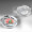 2 7/8" Dia x 3/4" H Round Glass Paperweight