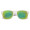 Rubberized Mirrored Sunglasses