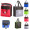 Two-Tone Flat Top Insulated Non-Woven Shopping Tote Bag