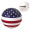 Stars and Stripes Patriotic Round Stress Ball