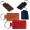 Leeman Tuscany PU Leather Rectangle Keychain
