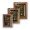 Metallic Fusion Plaque - Walnut/Brown
