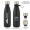 16 Oz. Matte Black Swiggy Stainless Steel Bottle