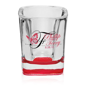2 oz. Square Shot Glasses