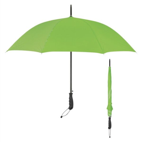 46" Arc Stripe Accent Panel Umbrella