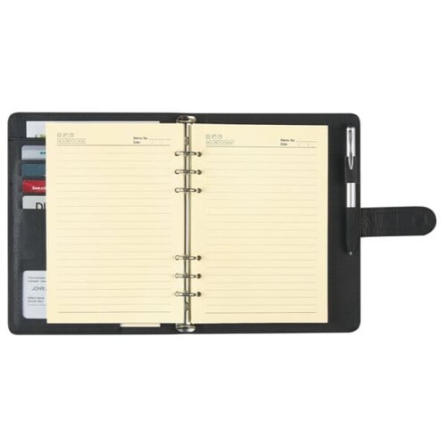 Leather Look Personal Binder