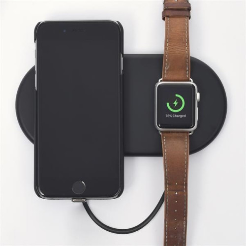 Tandem Phone & Watch Wireless Charging Pad With Custom Box